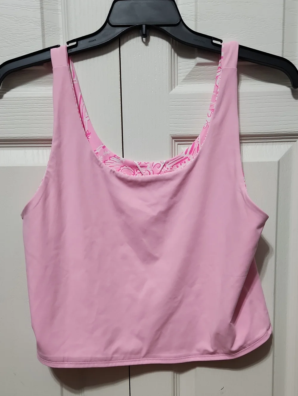 NWT Lilly Pulitzer Luxletic Ari Reversible Active Tank Top. Size XL